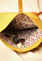 Turbury Canvas Fabric Sling Bag + Aubum Bottle Case + Florid Canvas Fabric Multiutility Pouch + Klassik Canvas Fabric Travel Pouch + Aura Sanitizer Pouch